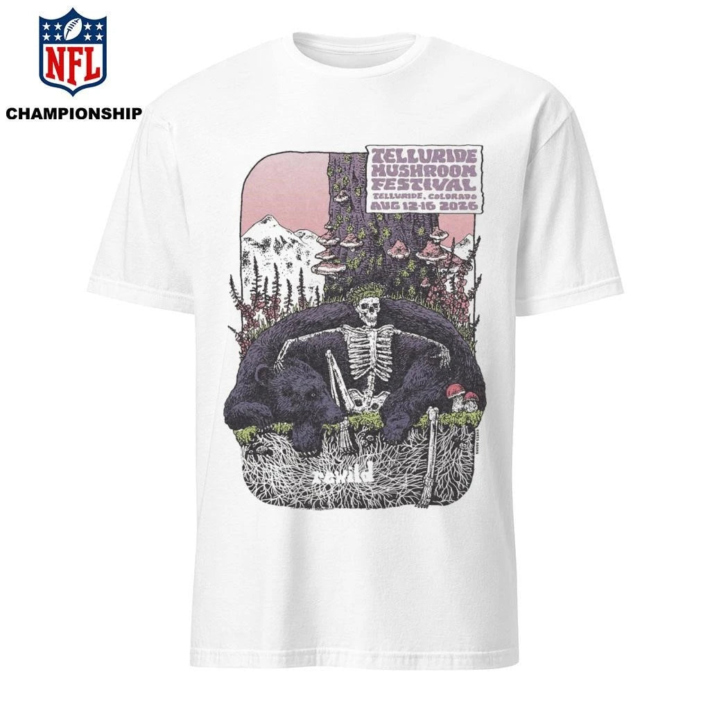 Telluride Mushroom Festival August 12-16 2026 Telluride CO Poster Shirt