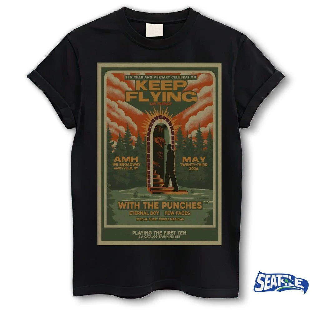 Ten Year Anniversary Celebration Keep Flying Tour Amityville NY On May 23 2026 Poster shirt
