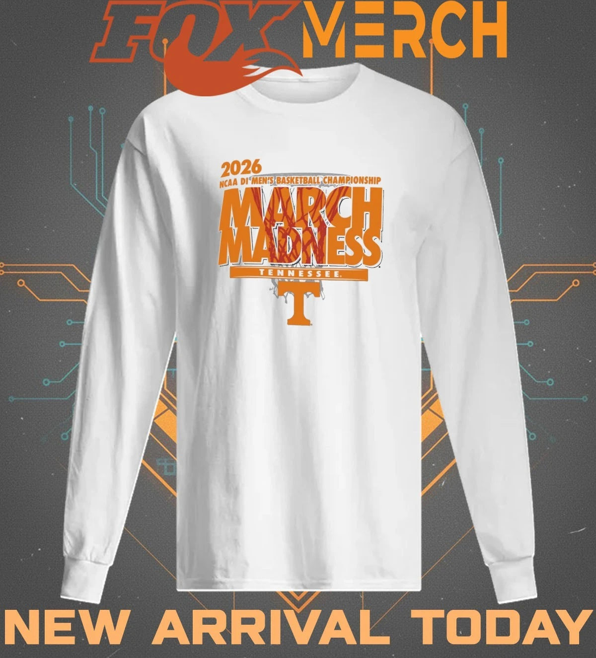 Tennessee Volunteers 2026 NCAA DI Men’s Basketball Championship March Madness shirt