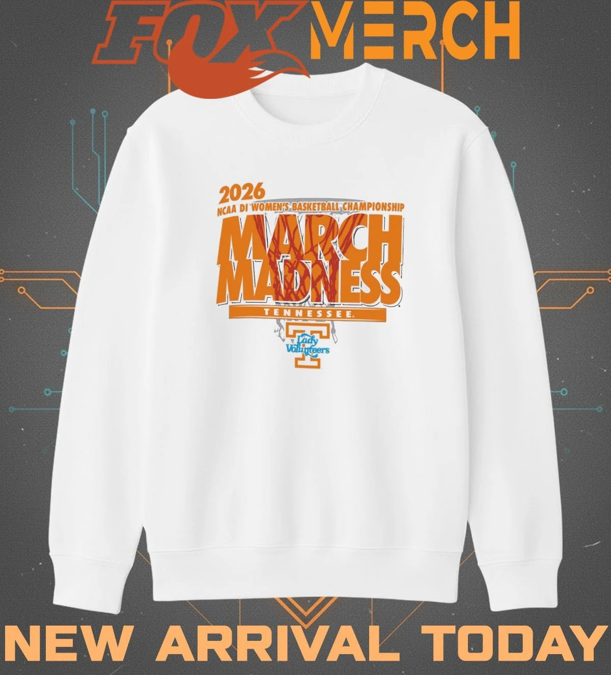 Tennessee Volunteers 2026 NCAA DI Women’s Basketball Championship March Madness shirt