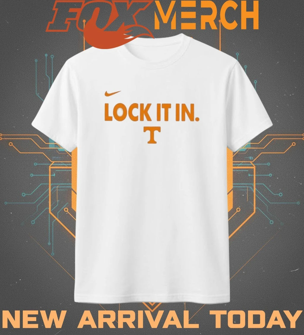 Tennessee Volunteers Lock It In Basketball Postseason Bench t-shirt