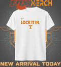 Tennessee Volunteers Lock It In Basketball Postseason Bench t-shirt