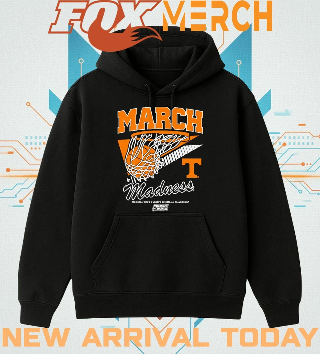 Tennessee Volunteers MBB &amp; WBB 2026 March Madness Retro Swish t-shirt