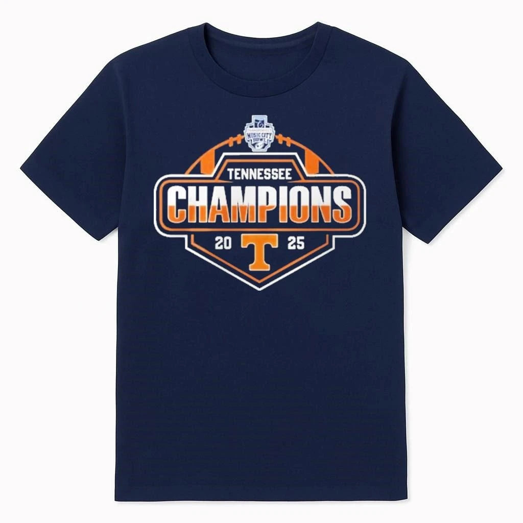 Tennessee Volunteers Music City Bowl Champions Shirt
