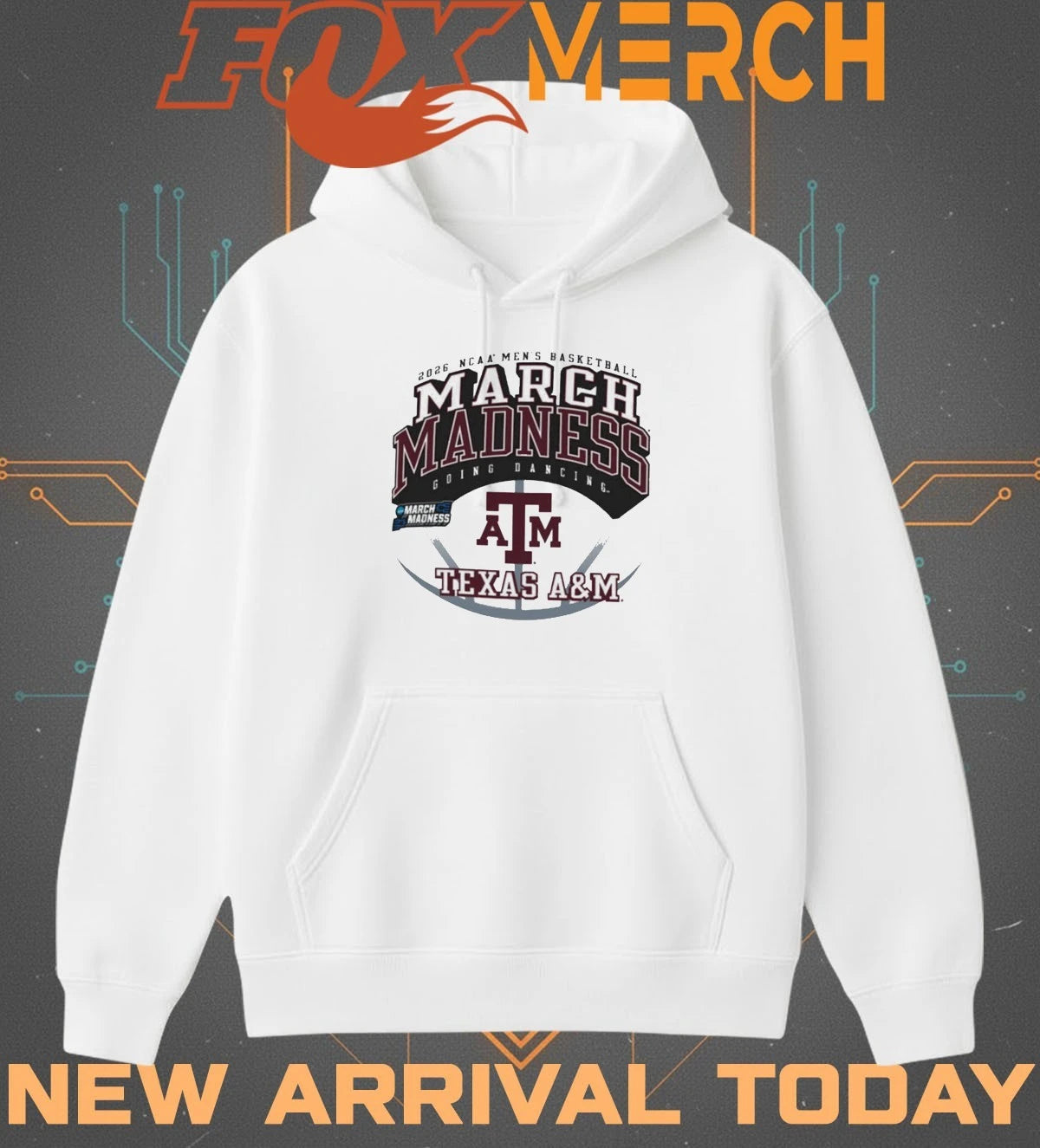 Texas A&amp;M Aggies 2026 NCAA Men’s Basketball March Madness t-shirt
