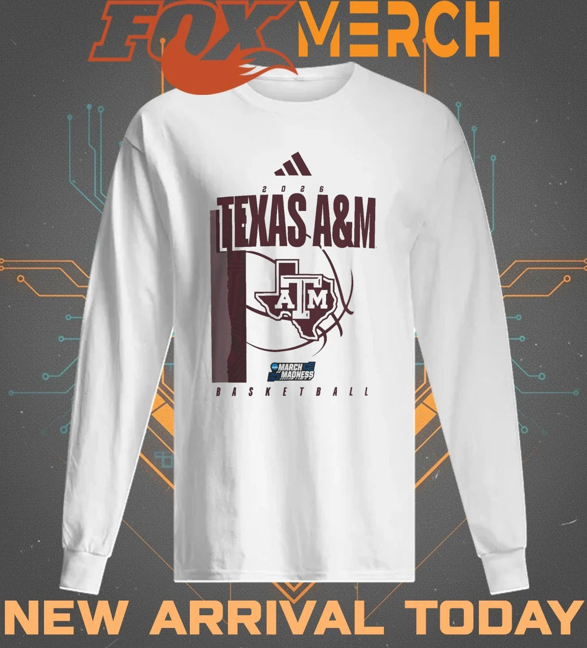 Texas A&amp;M Aggies Basketball March Madness 2026 t-shirt