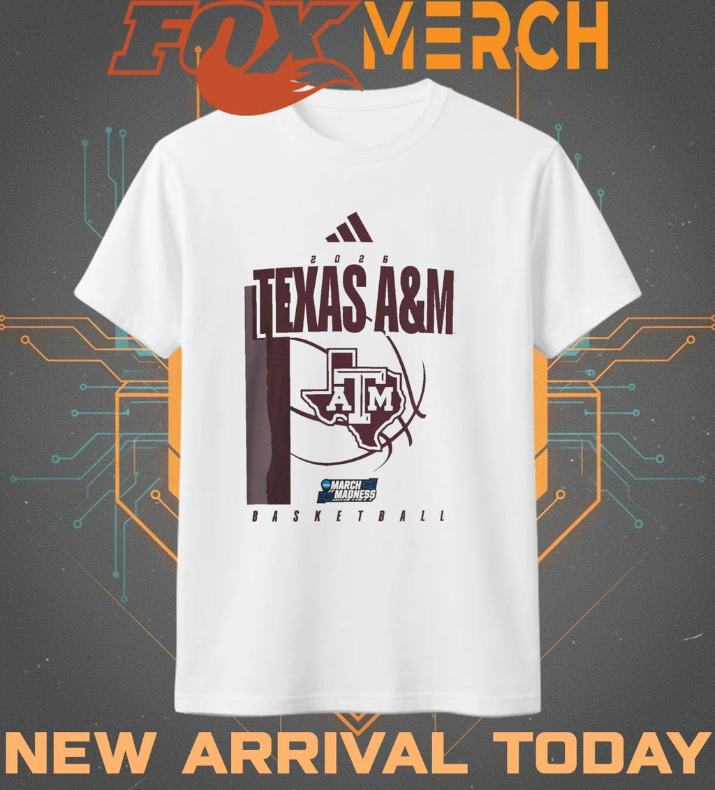 Texas A&amp;M Aggies Basketball March Madness 2026 t-shirt