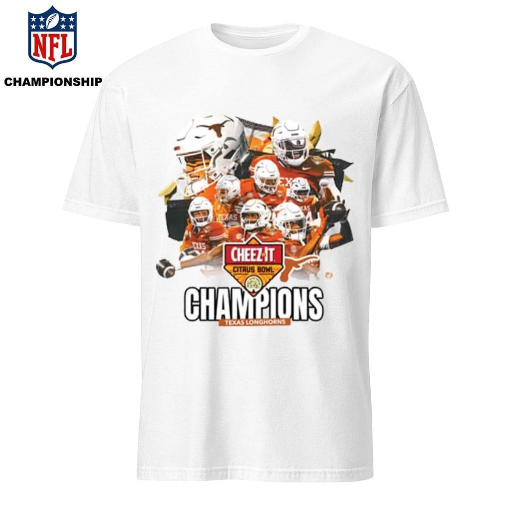 Texas Longhorns 2025 Cheez-it Citrus Bowl Champions Score Shirt