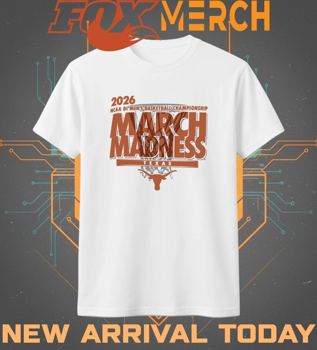 Texas Longhorns 2026 NCAA DI Men’s Basketball Championship March Madness shirt