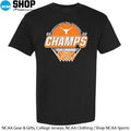 Texas Longhorns 2026 SEC Women’s Basketball Tournament Champions Locker Room T-Shirt