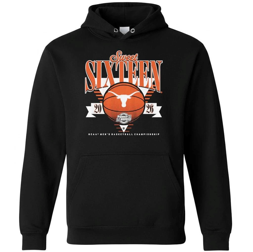 Texas Longhorns MBB 2026 Sweet Sixteen Shirt