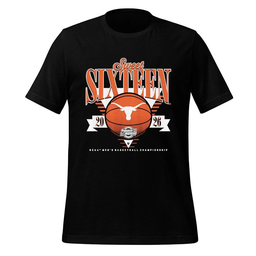 Texas Longhorns MBB 2026 Sweet Sixteen Shirt