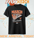 Texas Longhorns MBB &amp; WBB 2026 March Madness Retro Swish t-shirt
