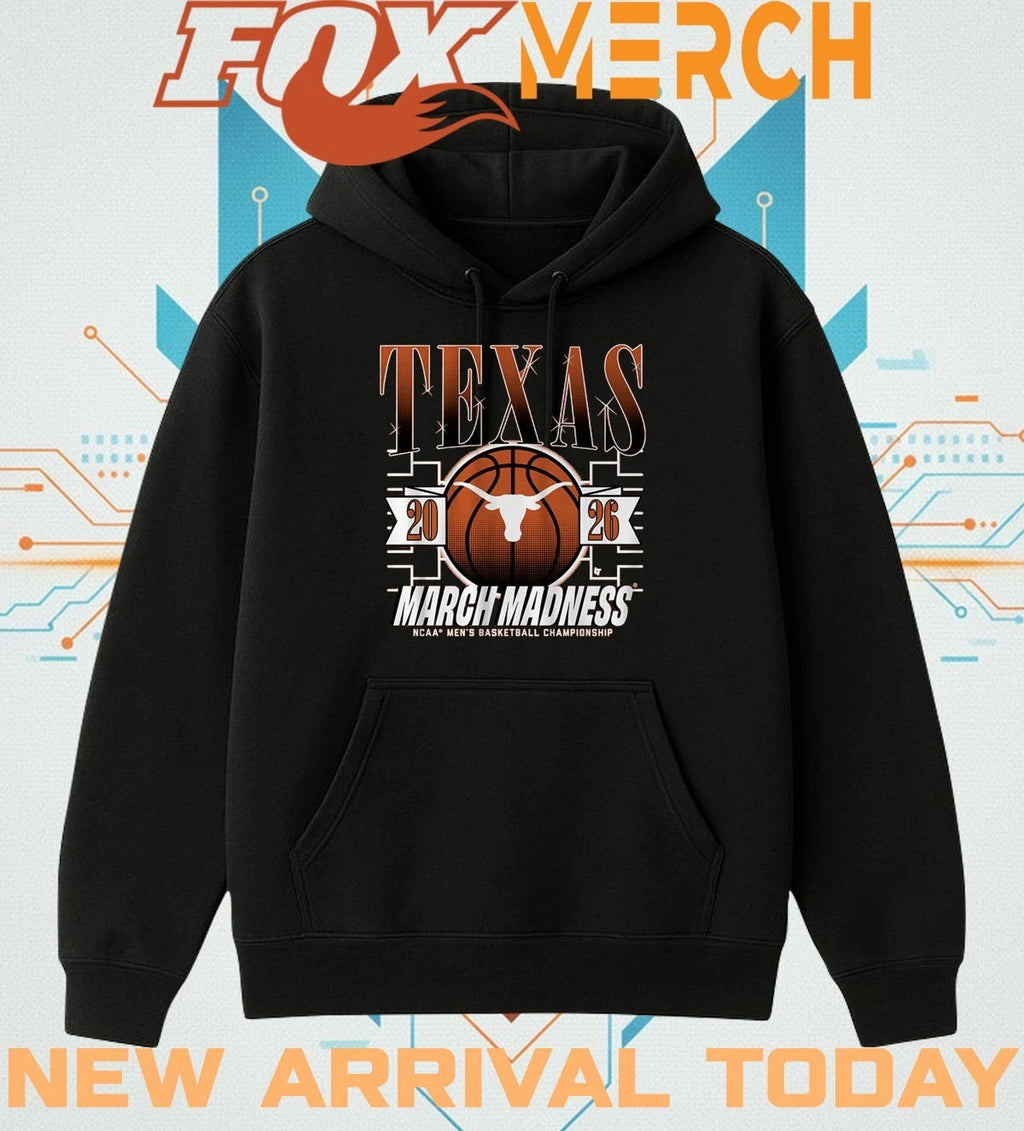 Texas Longhorns Men’s Basketball 2026 March Madness t-shirt