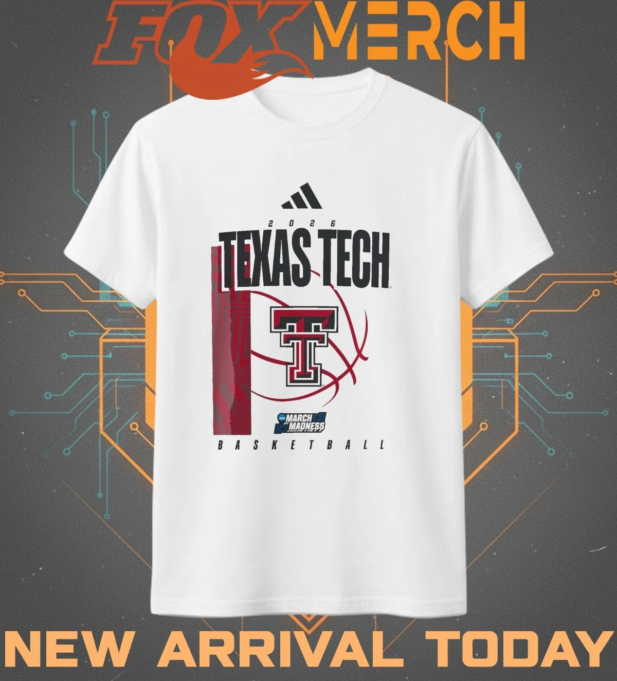 Texas Tech Red Raiders Basketball March Madness 2026 t-shirt