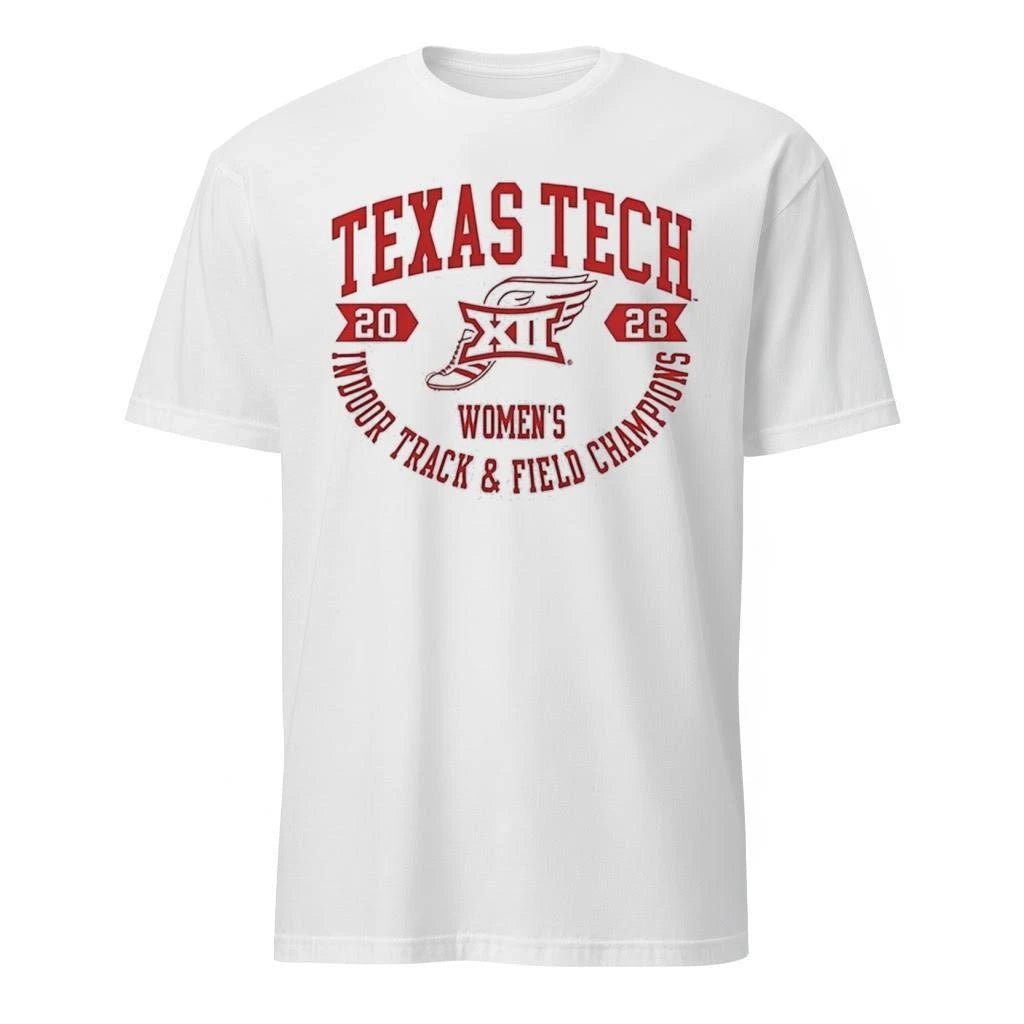 Texas Tech Red Raiders Big12 Indoor Track &amp; Field Champions Shirt