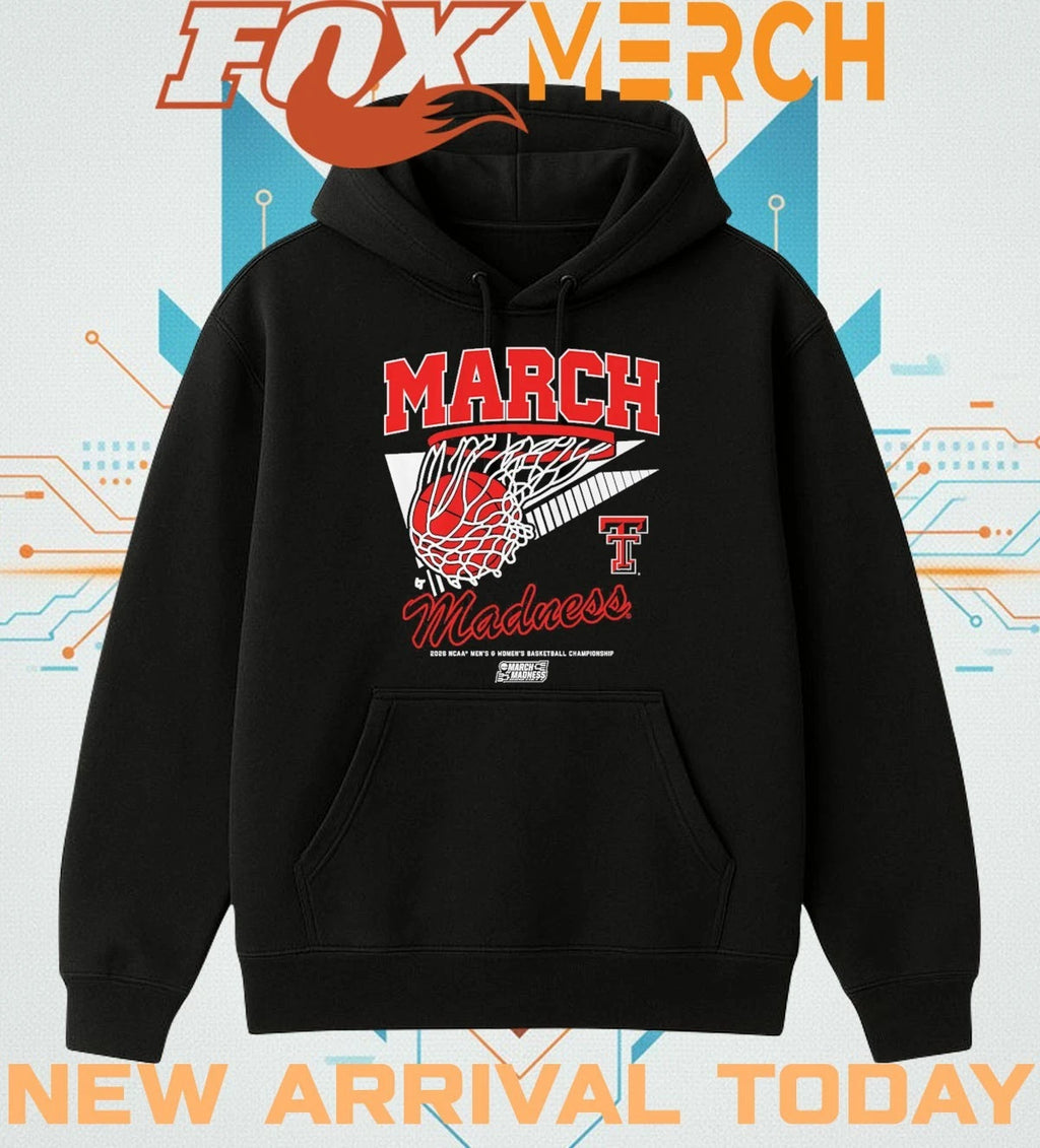 Texas Tech Red Raiders MBB &amp; WBB 2026 March Madness Retro Swish t-shirt