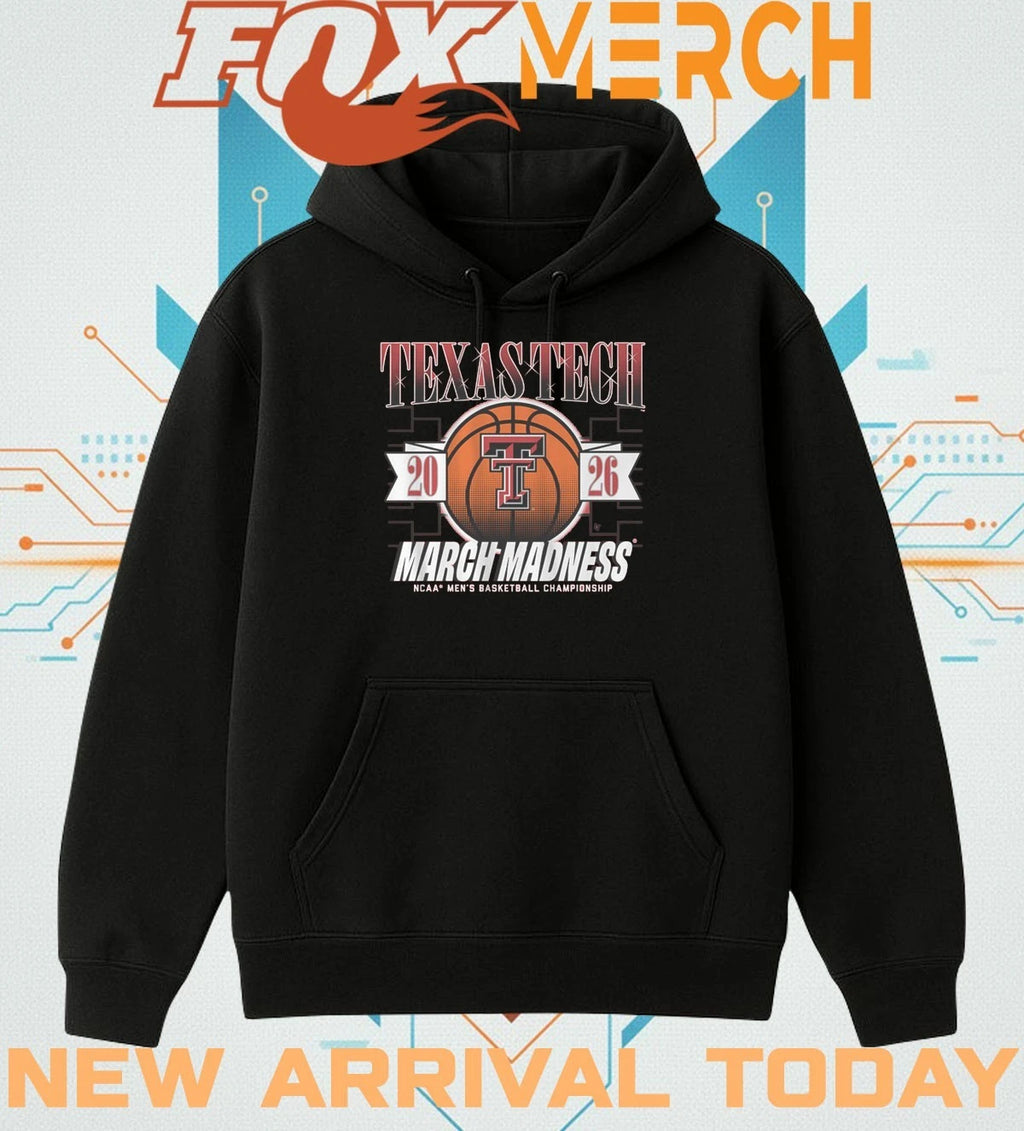Texas Tech Red Raiders Men’s Basketball 2026 March Madness t-shirt