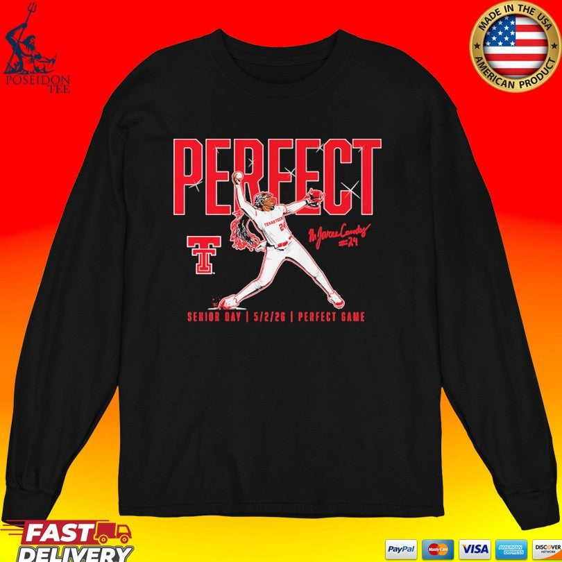 Texas Tech Softball Nijaree Canady Perfect Game T-shirt