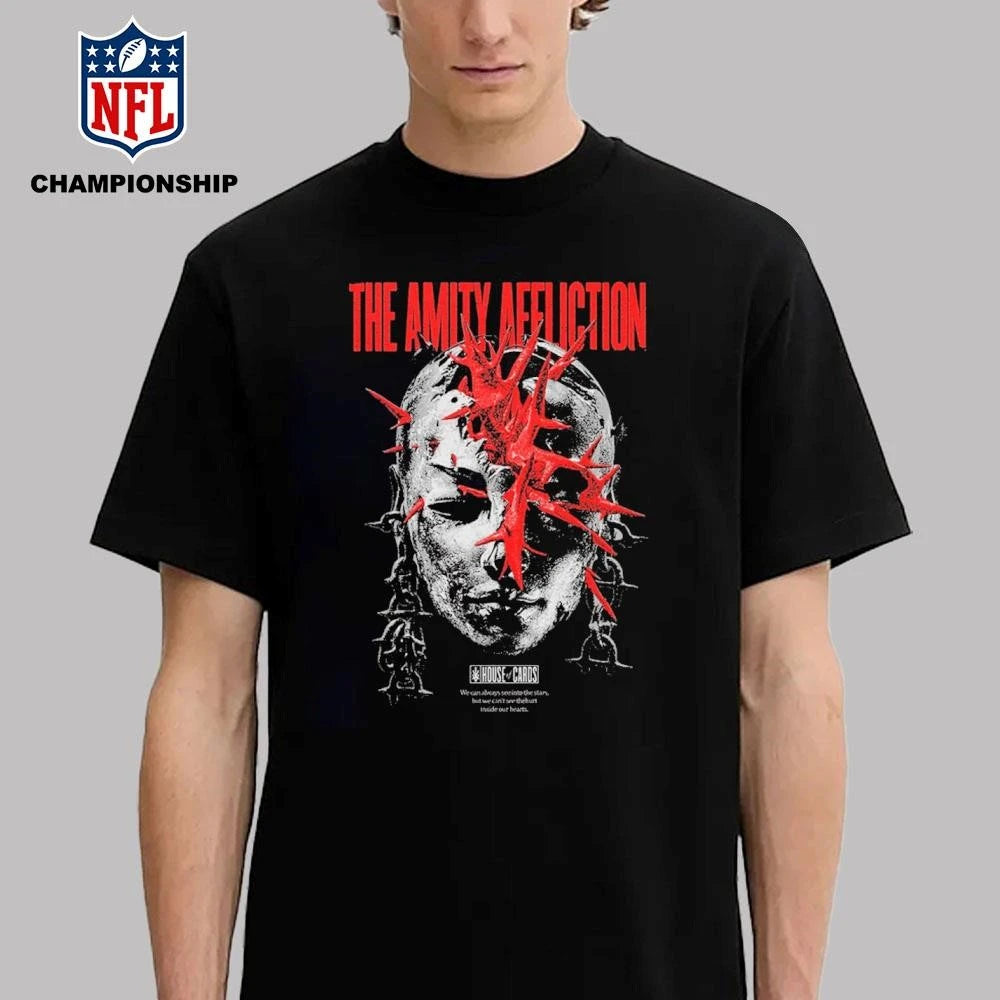 The Amity Affliction Merch Head Cover Shirt
