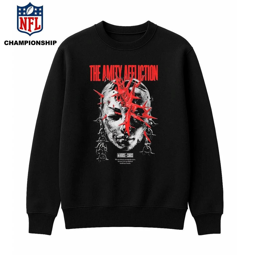 The Amity Affliction Merch Head Cover Shirt