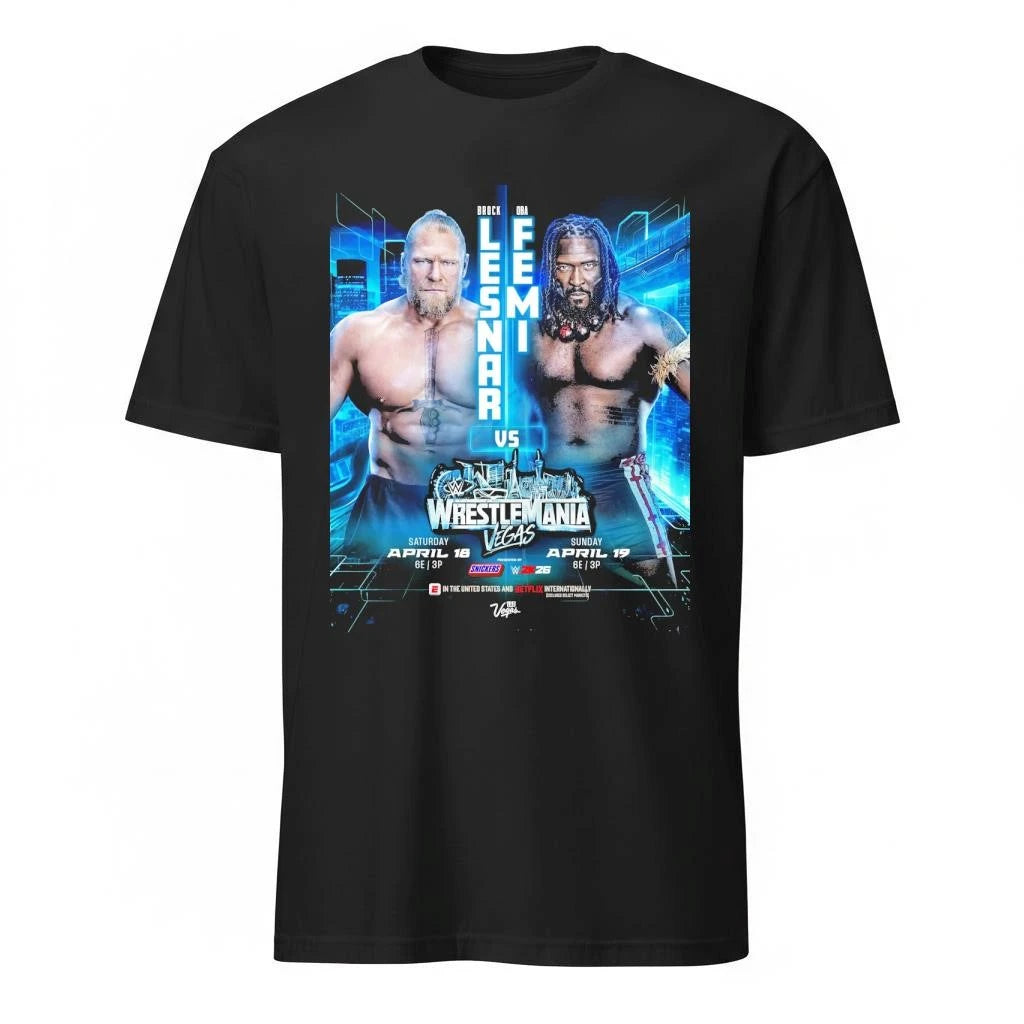 The Beast vs The Ruler Wrestle Mania Vegas 2026 April 18th 19th U Shirt