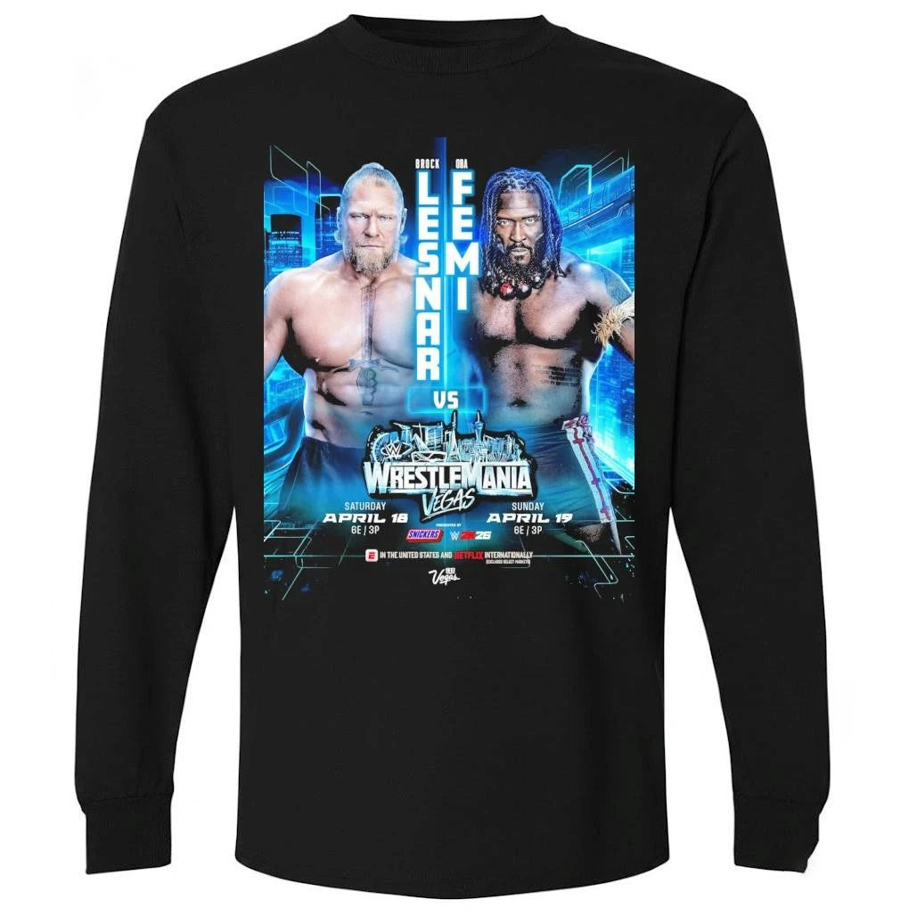 The Beast vs The Ruler Wrestle Mania Vegas 2026 April 18th 19th U Shirt