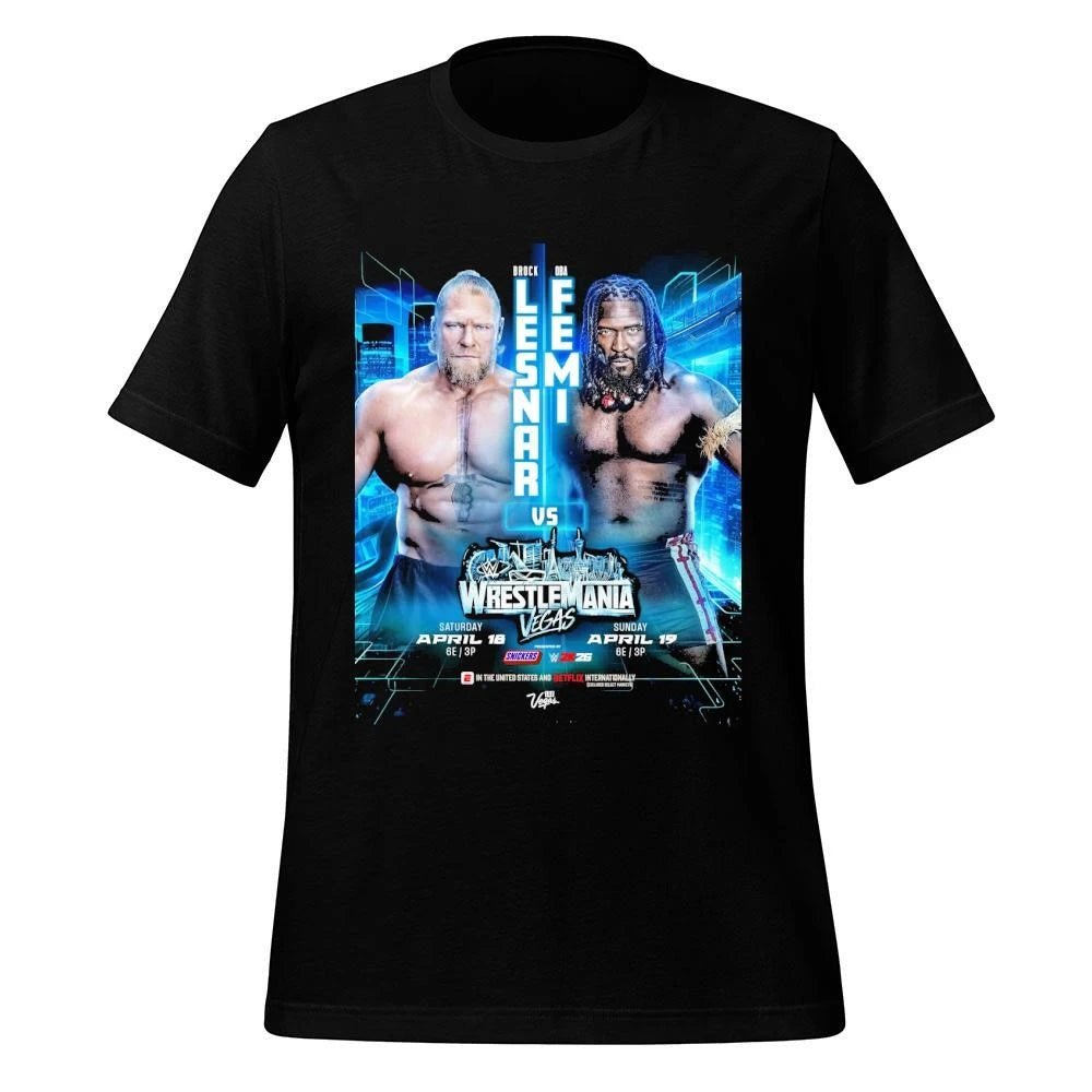 The Beast vs The Ruler Wrestle Mania Vegas 2026 April 18th 19th U Shirt