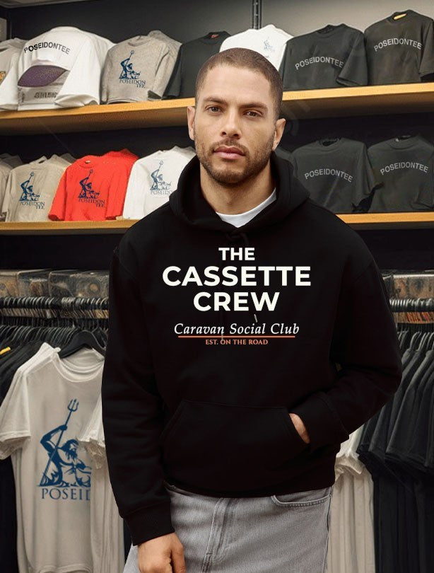 The Cassette Crew Caravan Social Club T-shirt