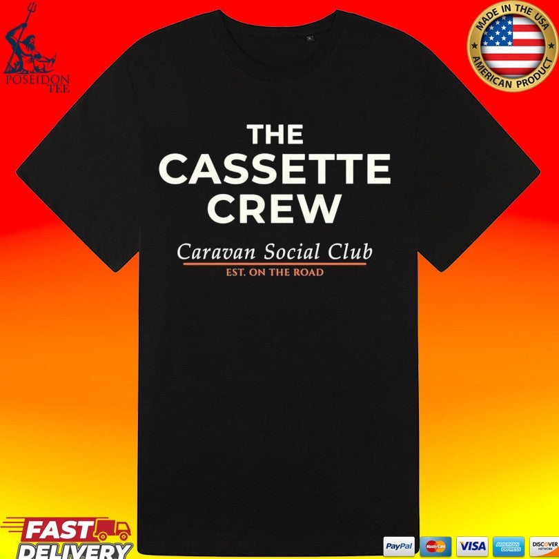 The Cassette Crew Caravan Social Club T-shirt
