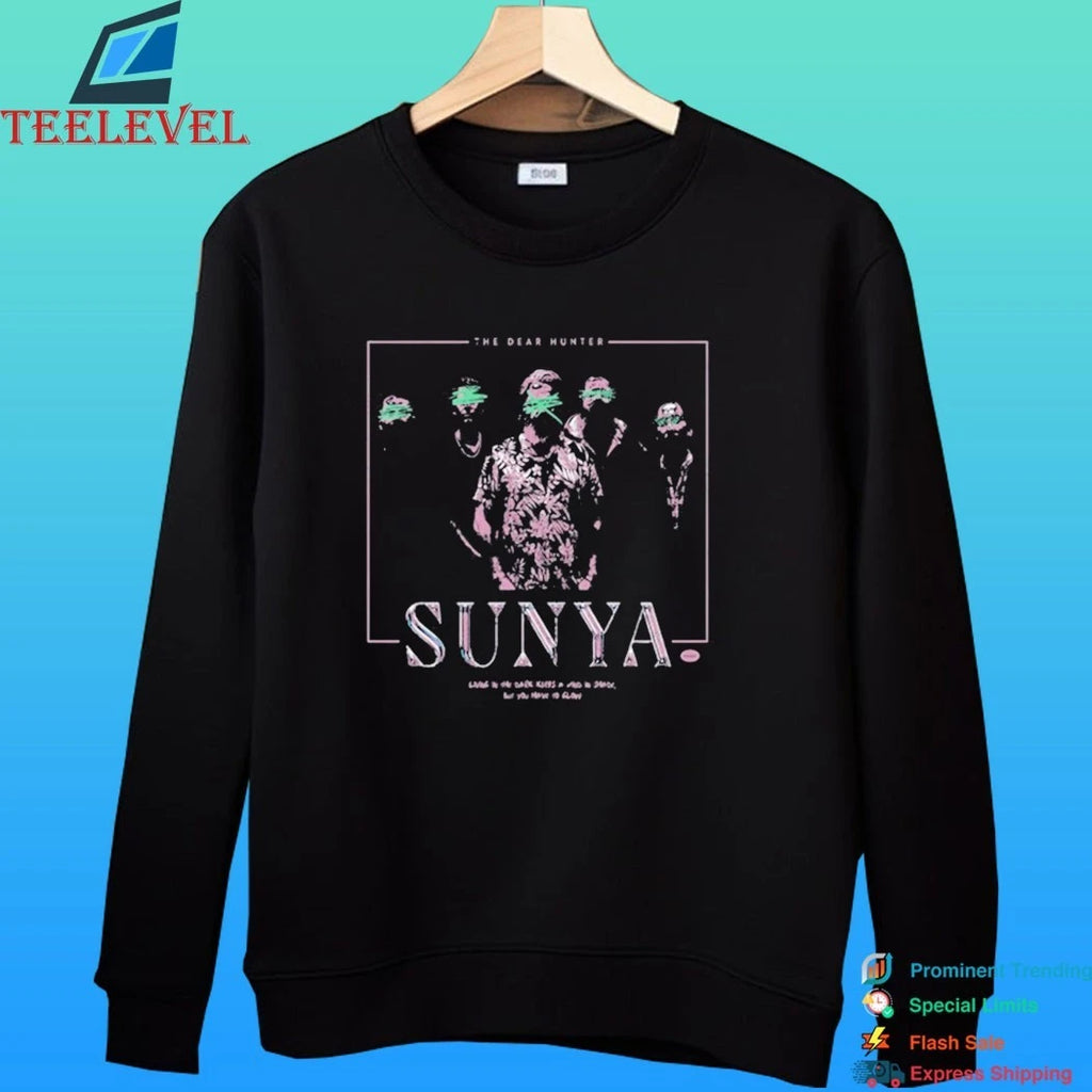 The Dear Hunter Black Sunya Photo Graphite Shirt
