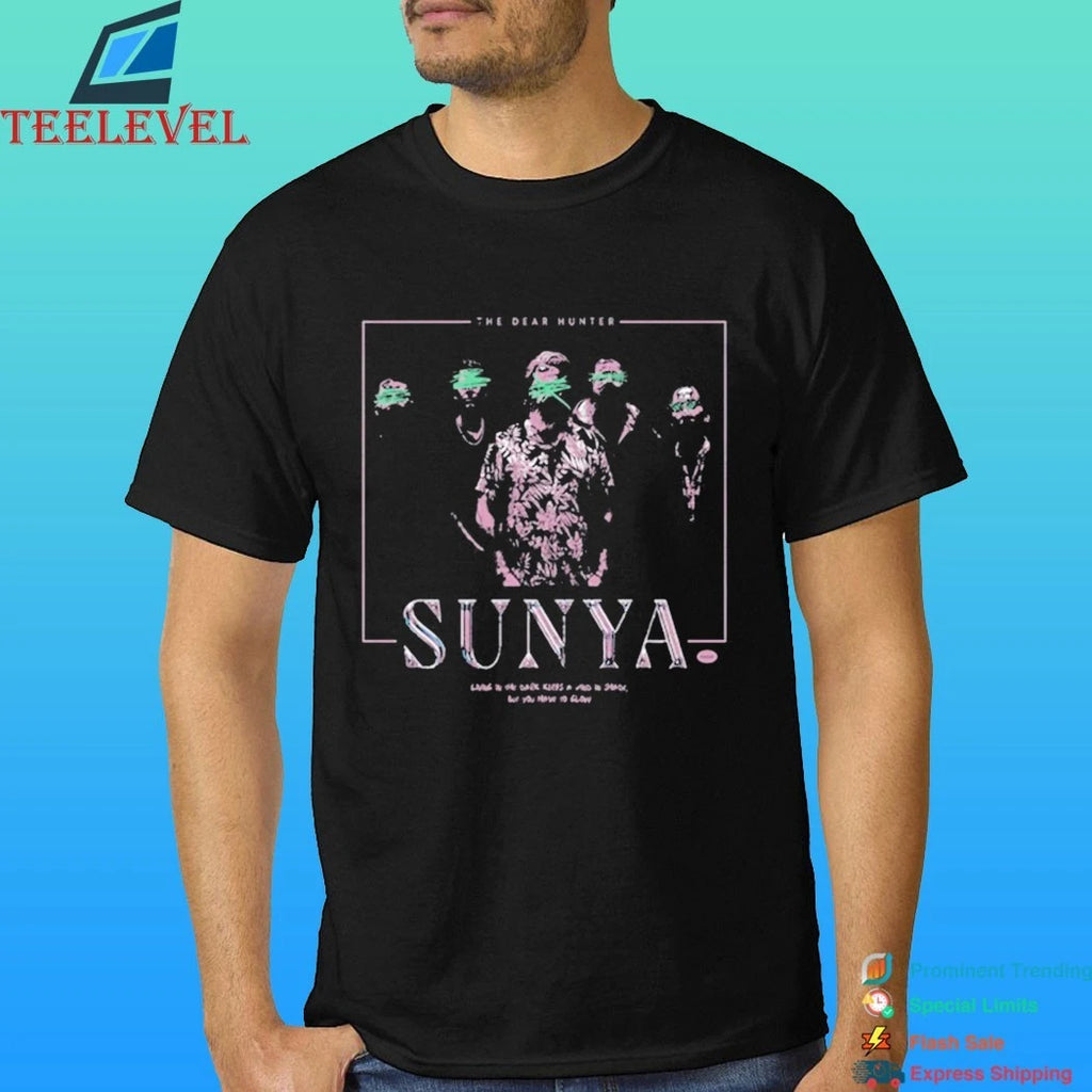 The Dear Hunter Black Sunya Photo Graphite Shirt