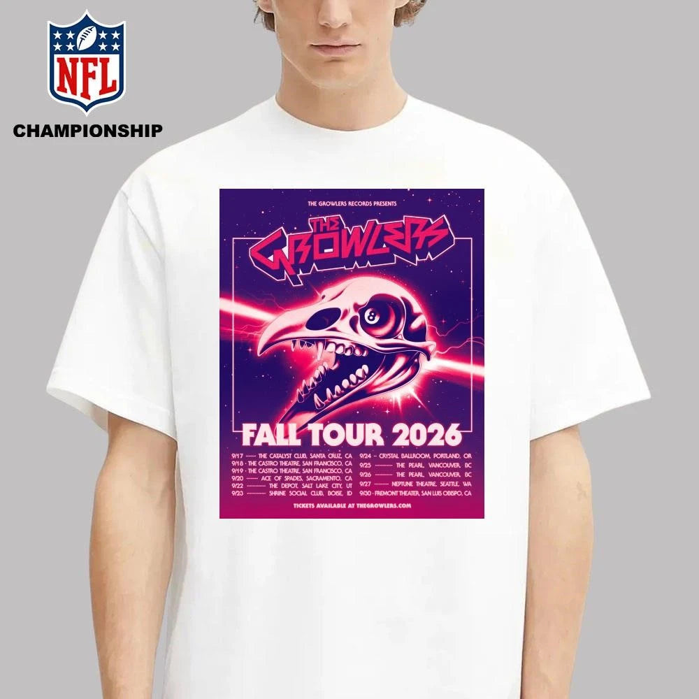 The Growlers Fall Tour Dates 2026 Poster Shirt