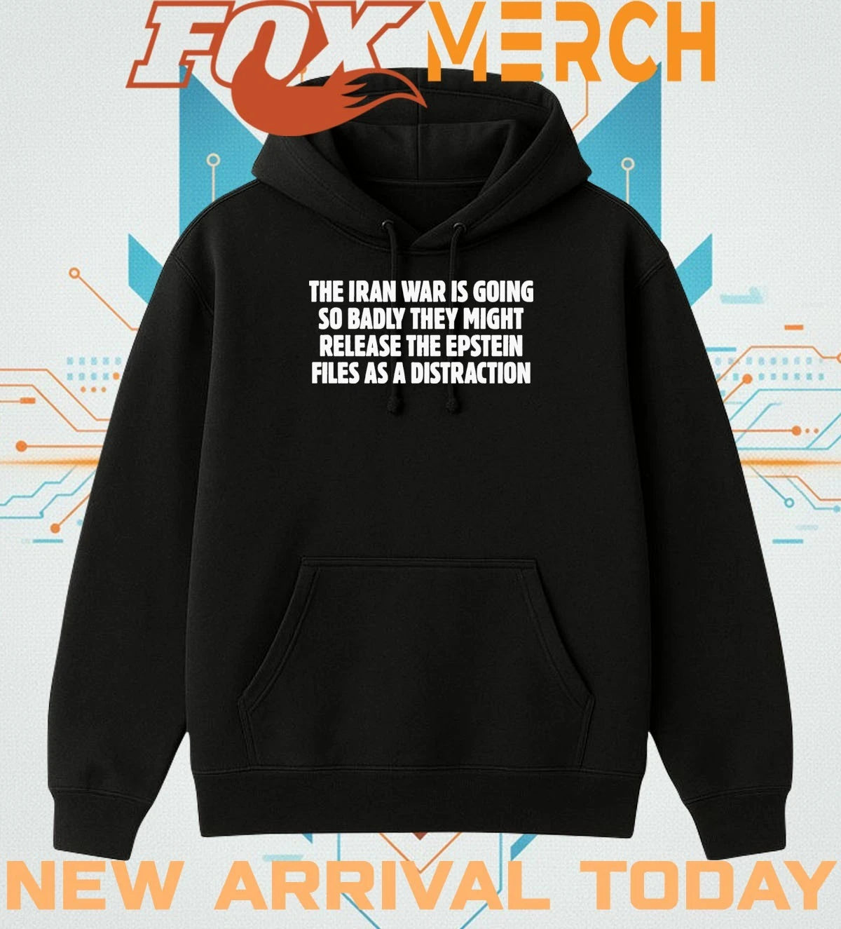 The Iran war is going so badly they might release the epstein files as a distraction t-shirt