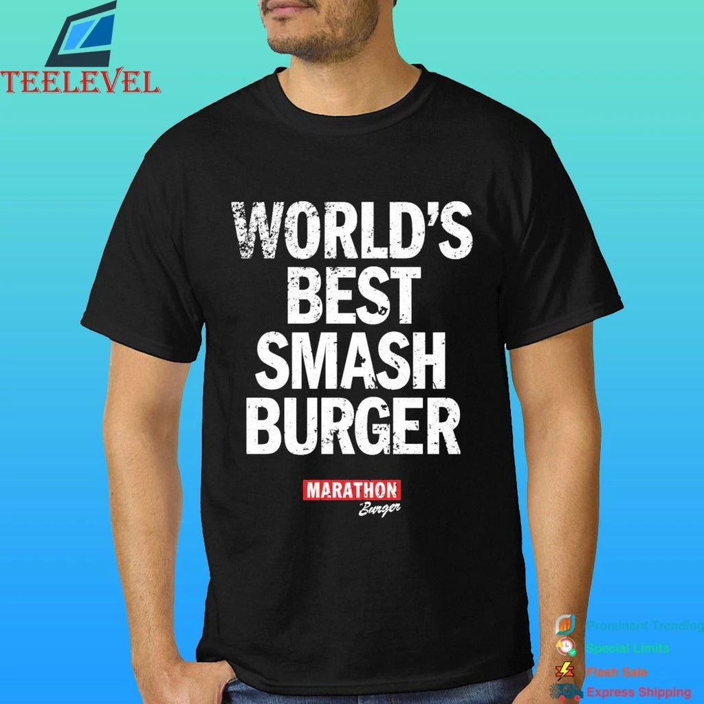 The Marathon World’s Best Smash Burger Shirt