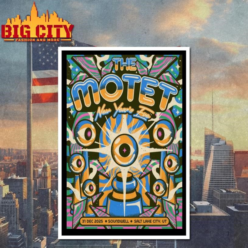 the motet fall tour 2025 soundwell salt lake city, ut poster shirt