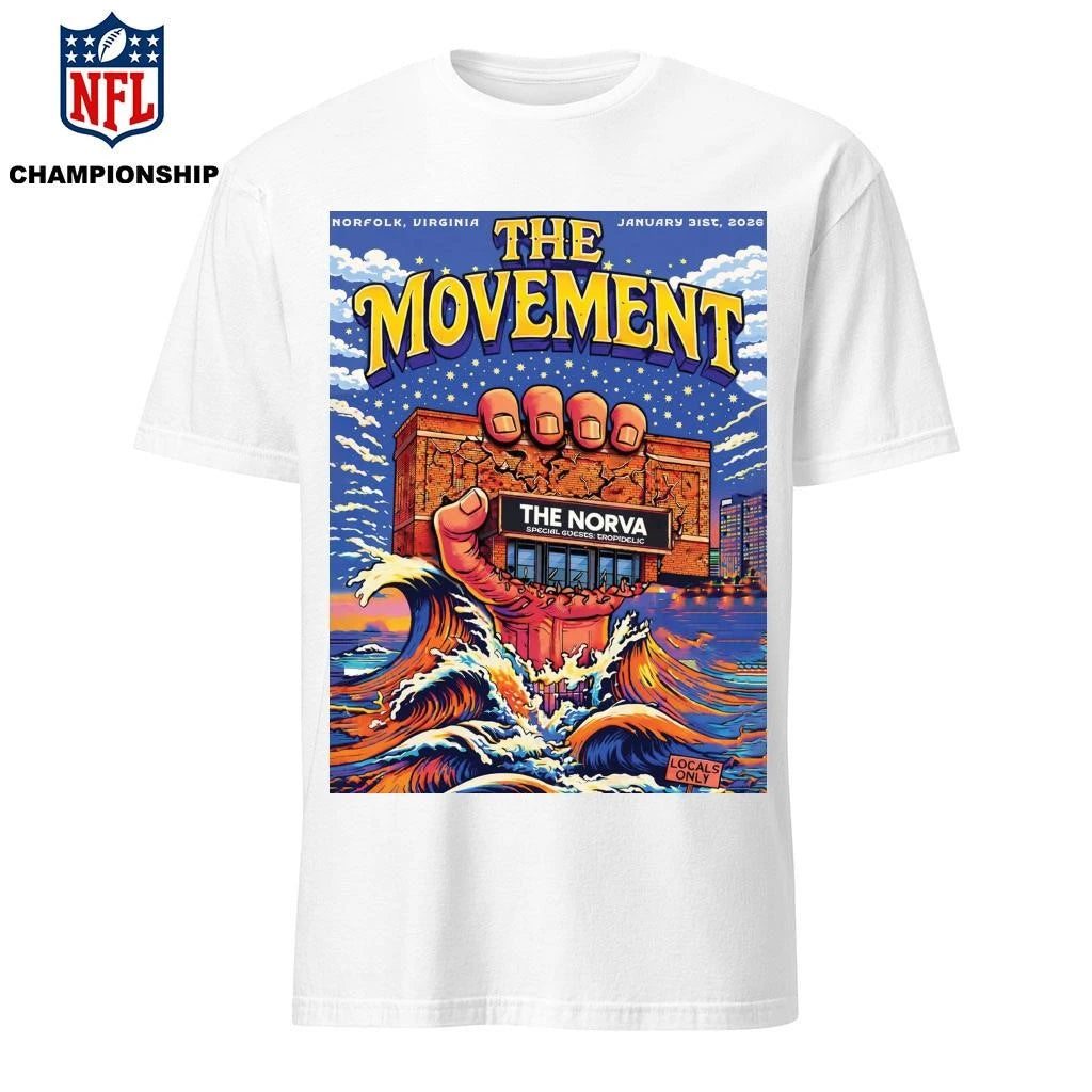 The Movement Jan 31 2026 Norfolk, Virginia Poster Shirt