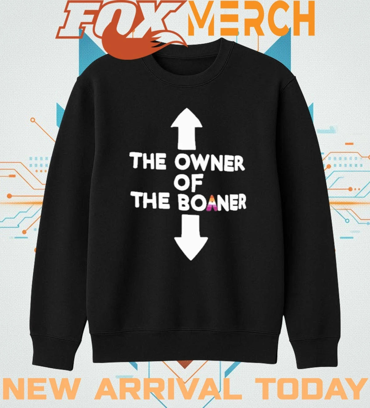 The owner of the boaner t-shirt