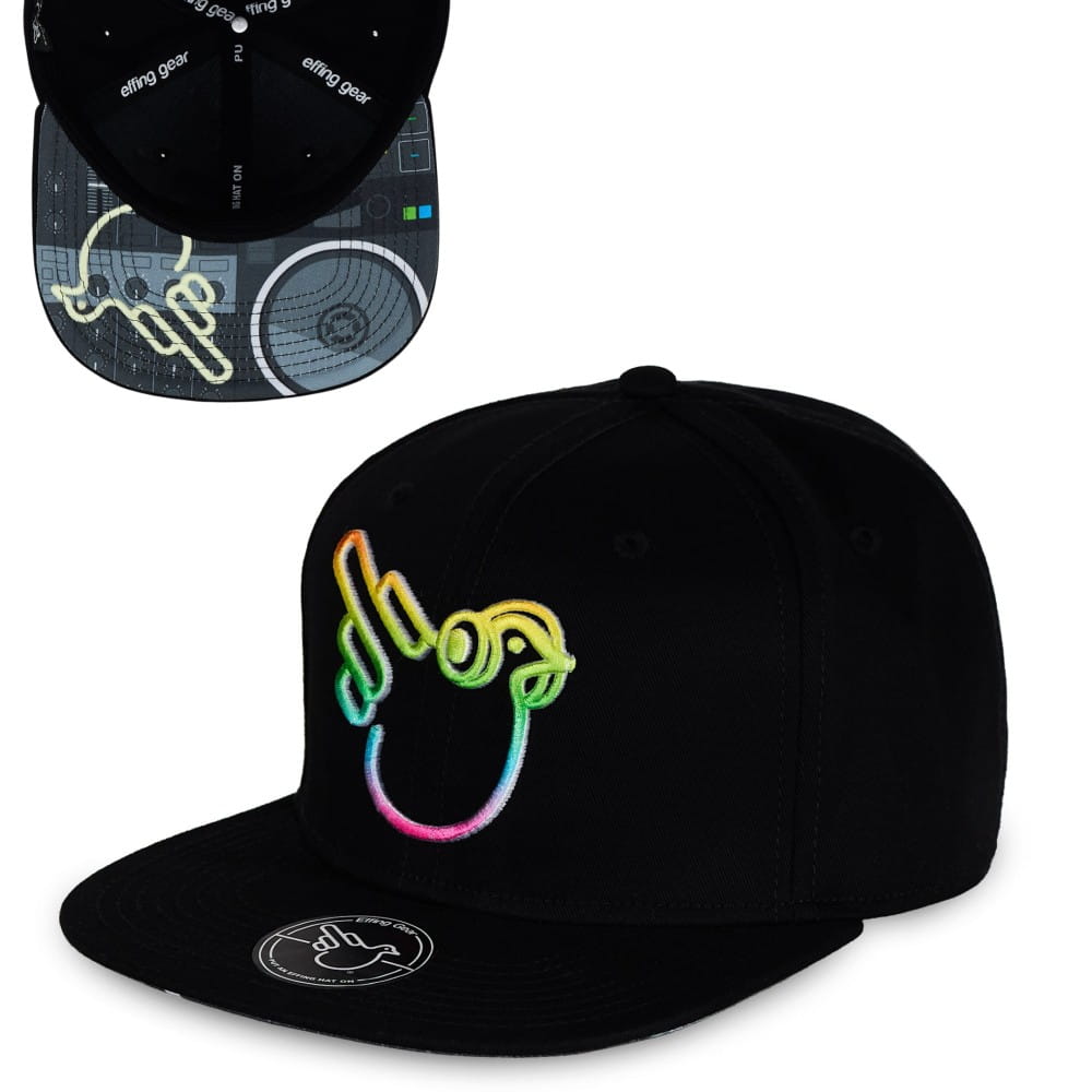 The Raven Flat Bill Snap