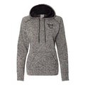 The Tara Hoodie - Charcoal Fleck/Black