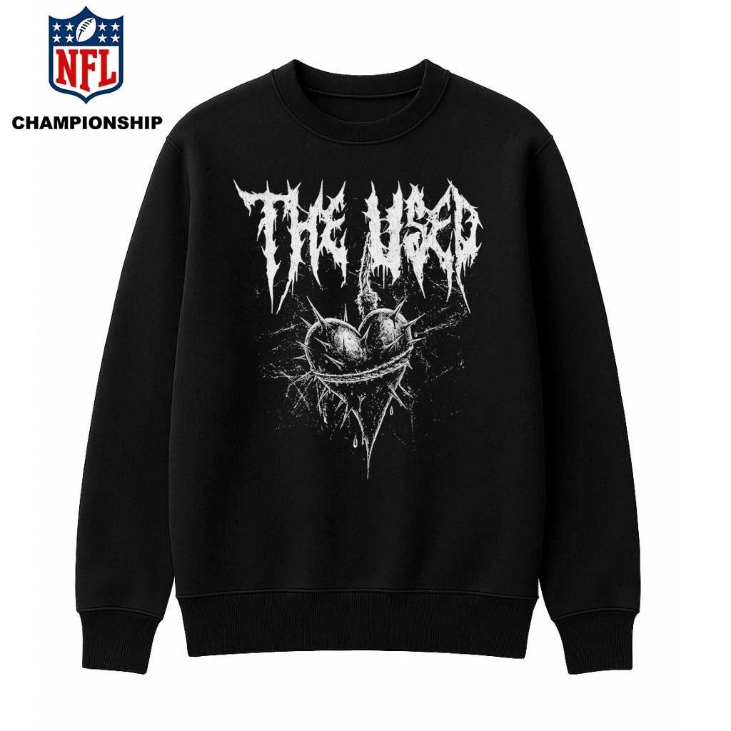 The Used Valentine 2026 Exclusive Spiked Heart Shirt