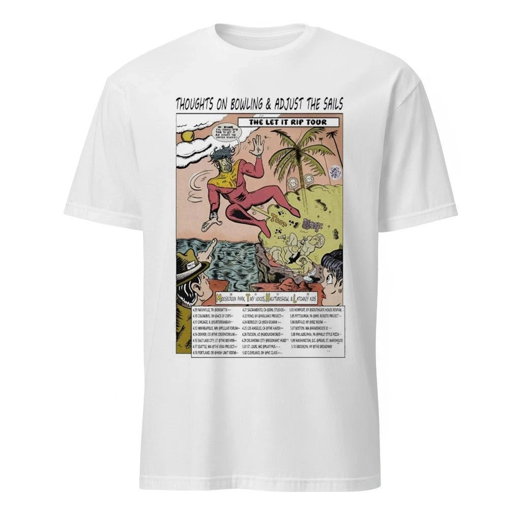 Thoughts On Bowling The Let It Rip 2026 Shows Poster Shirt