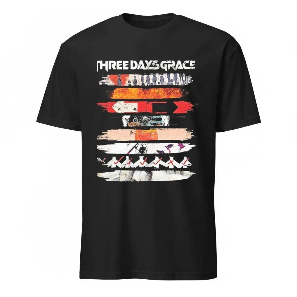Three Days Grace 2026 Album Stripe Tour Shirt