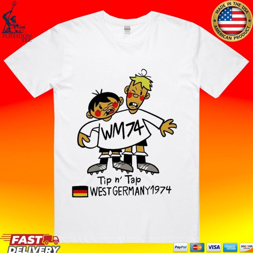 Tip N’ Tap West Germany 1974 World Cup Mascot T-shirt