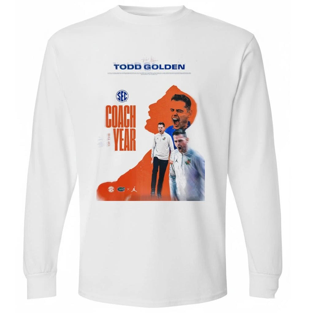 Todd Golden Has Been Named Coach Of The Year 2026 Shirt