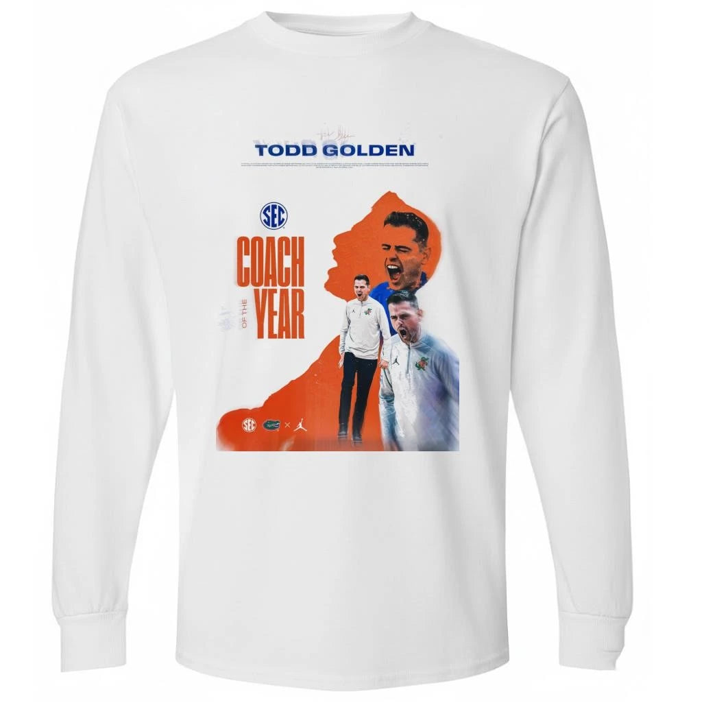 Todd Golden Has Been Named Coach Of The Year 2026 Shirt