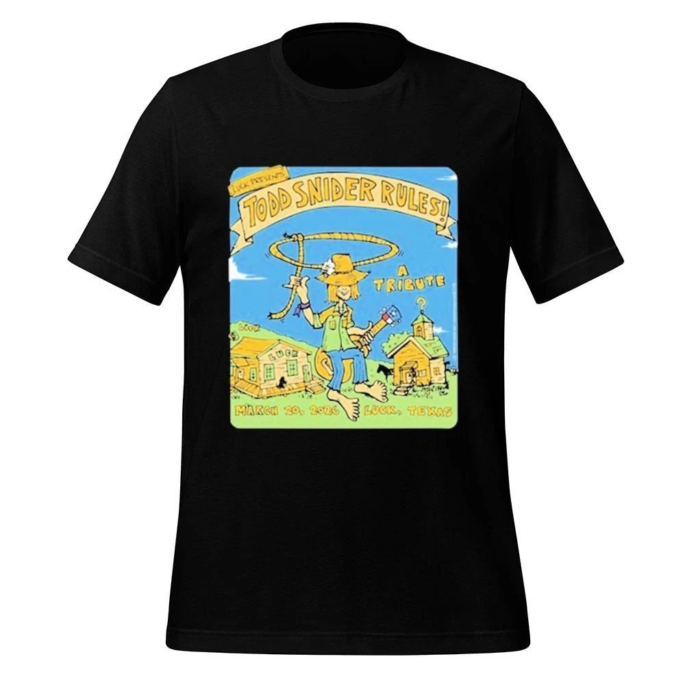 Todd Snider Rules Luck, TX Mar 20 2026 Shirt