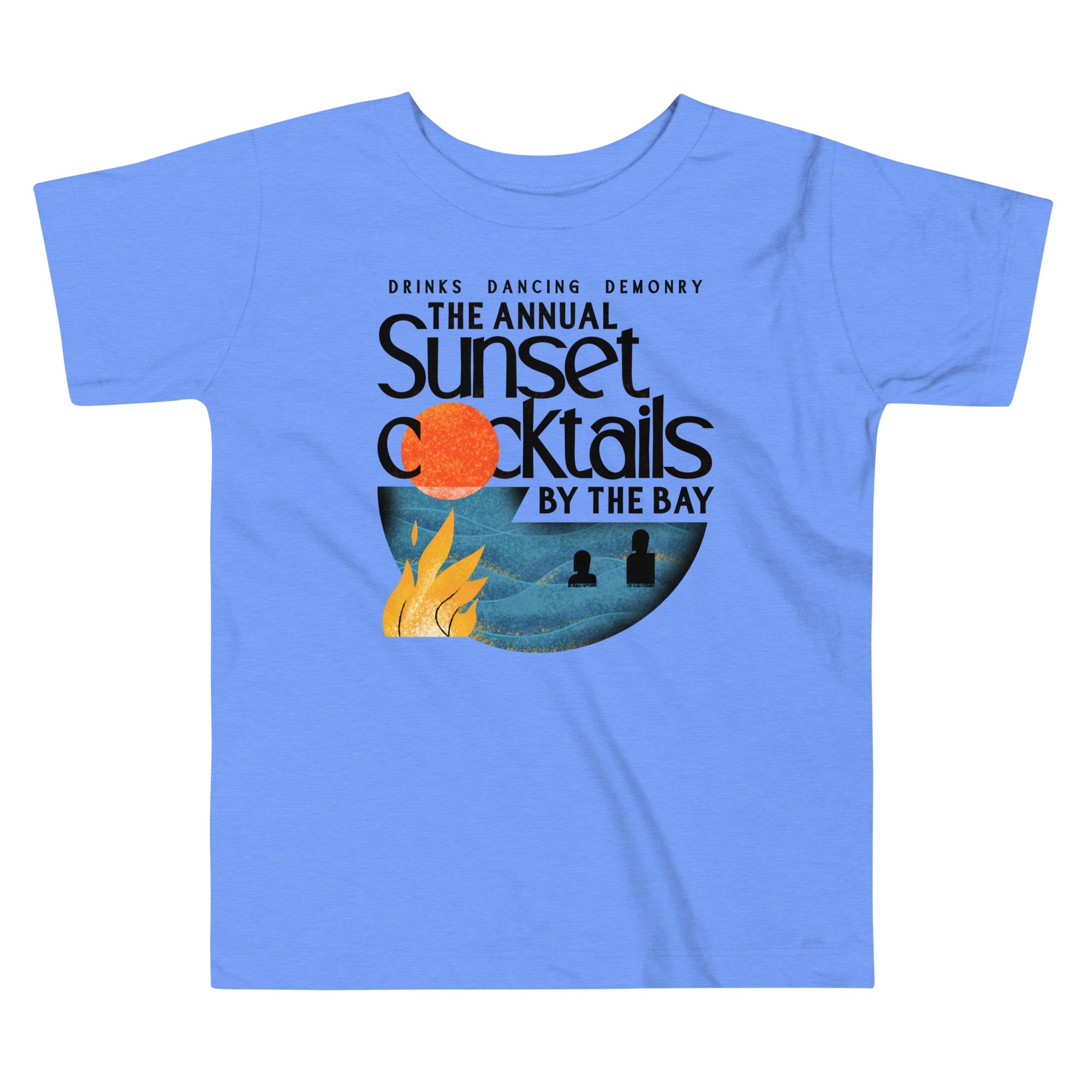 The Annual Sunset Cocktails By The Bay Kid's Toddler Tee