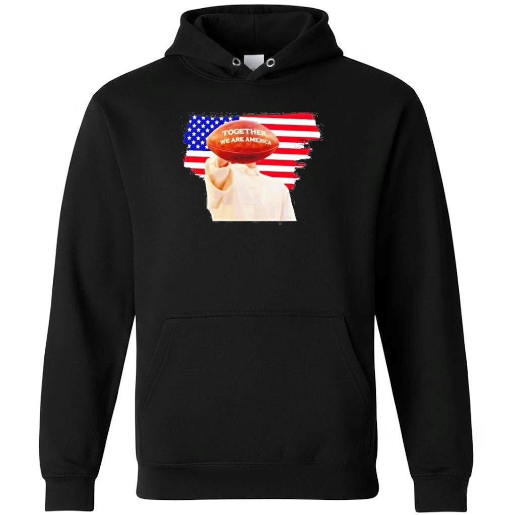 Together We Are America American Flag Football Sports Shirt