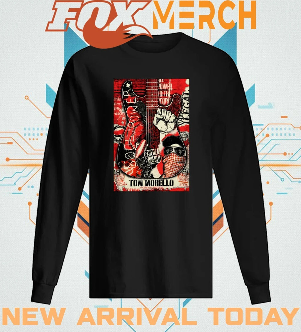 Tom Morello Mar 21 2026 Parque Simón Bolívar in Bogotá Colombia poster t-shirt